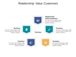 Relationship value customers ppt powerpoint presentation layouts smartart cpb