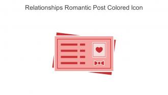 Relationships Romantic Post Colored Icon In Powerpoint Pptx Png And Editable Eps Format