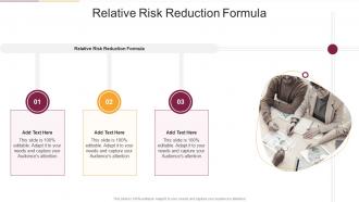 Relative Risk Reduction Formula In Powerpoint And Google Slides Cpb