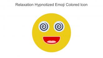 Relaxation Hypnotized Emoji Colored Icon In Powerpoint Pptx Png And Editable Eps Format