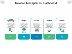 Release management dashboard ppt powerpoint presentation ideas design ideas cpb