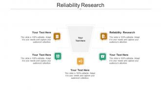 Reliability research ppt powerpoint presentation infographic template summary cpb