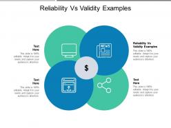 Reliability vs validity examples ppt powerpoint presentation infographics visuals cpb