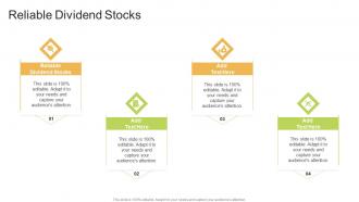 Reliable Dividend Stocks In Powerpoint And Google Slides Cpb