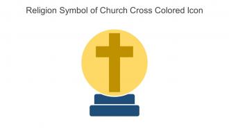 Religion Symbol Of Church Cross Colored Icon In Powerpoint Pptx Png And Editable Eps Format