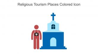 Religious Tourism Places Colored Icon In Powerpoint Pptx Png And Editable Eps Format