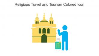 Religious Travel And Tourism Colored Icon In Powerpoint Pptx Png And Editable Eps Format