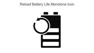 Reload Battery Life Monotone Icon In Powerpoint Pptx Png And Editable Eps Format