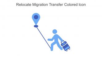 Relocate Migration Transfer Colored Icon In Powerpoint Pptx Png And Editable Eps Format