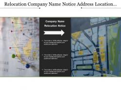 Relocation company name notice address location change shifting