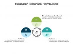 Relocation expenses reimbursed ppt powerpoint presentation summary slide cpb