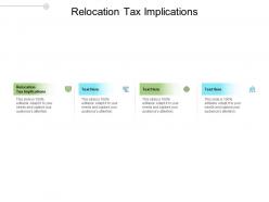 Relocation tax implications ppt powerpoint presentation ideas icon cpb