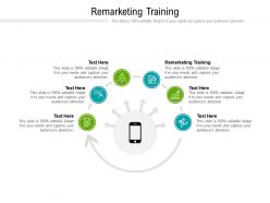 Remarketing training ppt powerpoint presentation gallery professional cpb