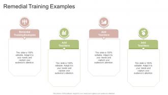 Remedial Training Examples In Powerpoint And Google Slides Cpb