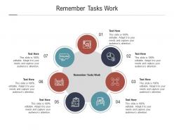 Remember tasks work ppt powerpoint presentation summary guide cpb