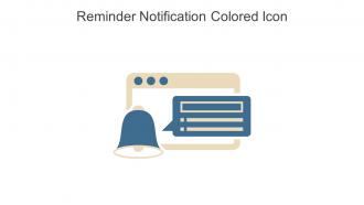 Reminder Notification Colored Icon In Powerpoint Pptx Png And Editable Eps Format