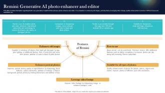Remini Generative AI Photo Enhancer And Editor Top Generative AI Tools To Look For AI SS V