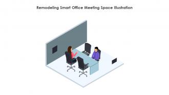 Remodeling Smart Office Meeting Space Illustration