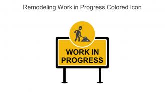 Remodeling Work In Progress Colored Icon In Powerpoint Pptx Png And Editable Eps Format
