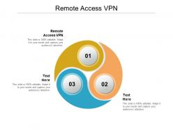 Remote access vpn ppt powerpoint presentation ideas guidelines cpb