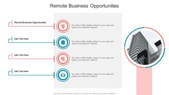 Remote Business Opportunities In Powerpoint And Google Slides Cpb