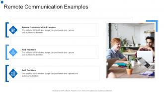 Remote Communication Examples In Powerpoint And Google Slides Cpb