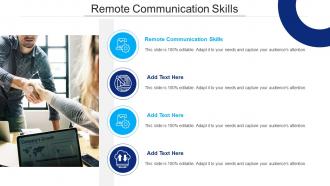 Remote Communication Skills In Powerpoint And Google Slides Cpb