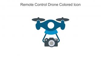 Remote Control Drone Colored Icon In Powerpoint Pptx Png And Editable Eps Format