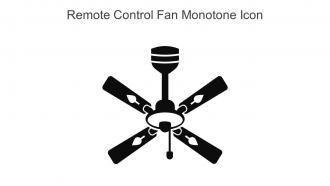 Remote Control Fan Monotone Icon In Powerpoint Pptx Png And Editable Eps Format