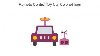 Remote Control Toy Car Colored Icon In Powerpoint Pptx Png And Editable Eps Format