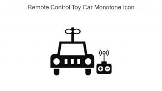 Remote Control Toy Car Monotone Icon In Powerpoint Pptx Png And Editable Eps Format