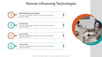 Remote Influencing Technologies In Powerpoint And Google Slides Cpb