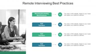 Remote Interviewing Best Practices In Powerpoint And Google Slides Cpb