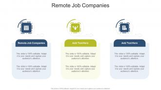Remote Job Companies In Powerpoint And Google Slides Cpb