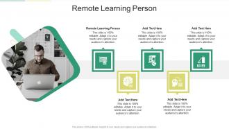 Remote Learning Person In Powerpoint And Google Slides Cpb