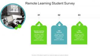 Remote Learning Student Survey In Powerpoint And Google Slides Cpb