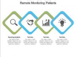 Remote monitoring patients ppt powerpoint presentation portfolio inspiration cpb