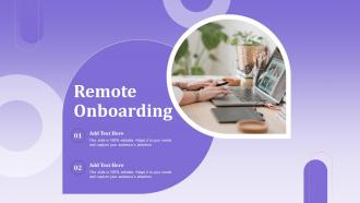 Remote Onboarding Ppt Designs