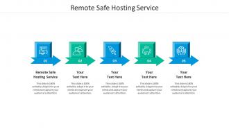 Remote safe hosting service ppt powerpoint presentation diagram lists cpb