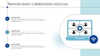 Remote Team Collaboration Tool Icon