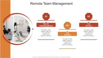 Remote Team Management In Powerpoint And Google Slides Cpb