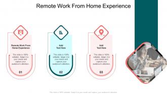 Remote Work From Home Experience In Powerpoint And Google Slides Cpb