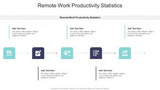 Remote Work Productivity Statistics In Powerpoint And Google Slides Cpb