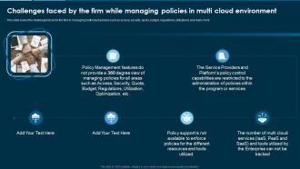 Remove Hybrid And Multi Cloud Challenges Faced By The Firm While Managing Policies In Multi