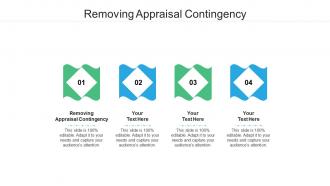 Removing appraisal contingency ppt powerpoint presentation pictures graphics tutorials cpb