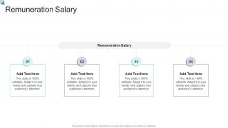 Remuneration Salary In Powerpoint And Google Slides Cpb