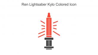 Ren Lightsaber Kylo Colored Icon In Powerpoint Pptx Png And Editable Eps Format