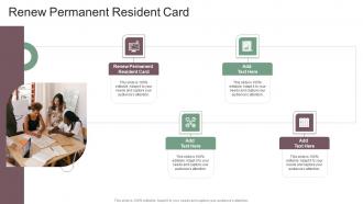 Renew Permanent Resident Card In Powerpoint And Google Slides Cpb