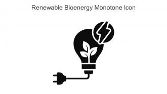 Renewable Bioenergy Monotone Icon In Powerpoint Pptx Png And Editable Eps Format