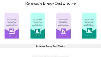 Renewable Energy Cost Effective In Powerpoint And Google Slides Cpb